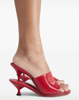 JACQUEMUS Sandals Red