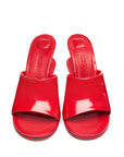 JACQUEMUS Sandals Red