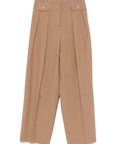 Semicouture Trousers Beige