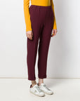 Alberto Biani Trousers Bordeaux