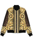 Versace Coats Golden