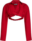 JACQUEMUS Shirts Red