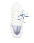 Off White Sneakers Clear Blue