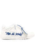 Off White Sneakers Clear Blue