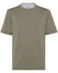 Brunello Cucinelli T-shirts and Polos Green