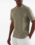 Brunello Cucinelli T-shirts and Polos Green