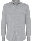 Brunello Cucinelli Shirts Light Grey