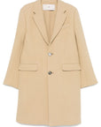 Ami Paris Coats Beige