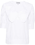 GANNI Shirts White