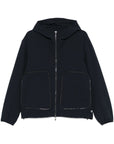 Emporio Armani Coats Blue