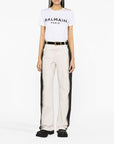 Balmain T-shirts and Polos White