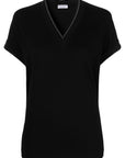 Brunello Cucinelli T-shirts and Polos Black