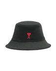 Ami Paris Ami De Coeur cotton bucket hat