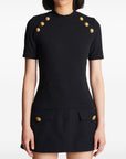 Balmain T-shirts and Polos Black