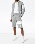 Thom Browne Shorts Light Grey