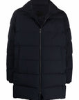 Emporio Armani Coats Blue