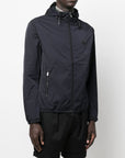 Emporio Armani water-repellent hooded jacket