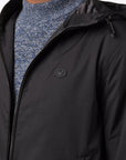 Emporio Armani water-repellent hooded jacket