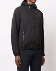 Emporio Armani water-repellent hooded jacket