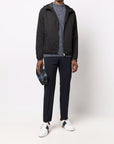 Emporio Armani water-repellent hooded jacket