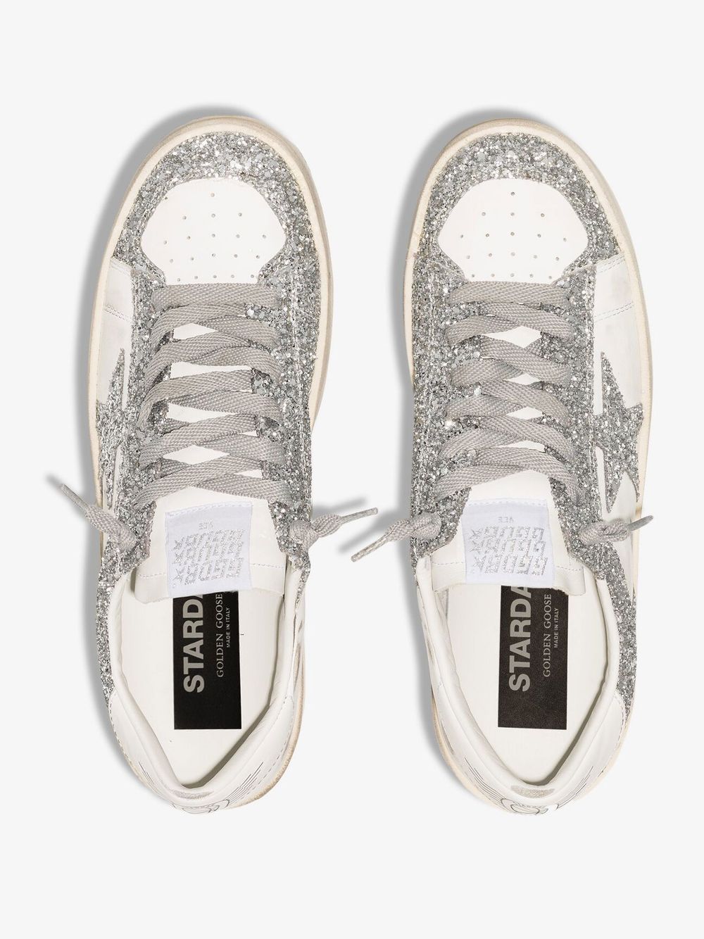 Golden Goose Sneakers Silver