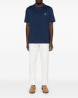 Brunello Cucinelli T-shirts and Polos Blue