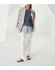 Brunello Cucinelli Jackets Light Grey