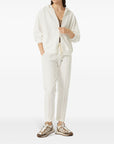 Brunello Cucinelli Trousers White