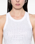 The Attico Top White