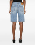 The Attico Shorts Clear Blue