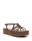 Gianvito Rossi Sandals Leather Brown