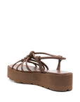 Gianvito Rossi Sandals Leather Brown