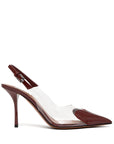 Alaia With Heel Bordeaux