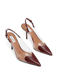 Alaia With Heel Bordeaux