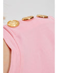 Balmain T-shirts and Polos Pink