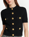 Balmain Sweaters Black