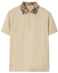 Burberry T-shirts and Polos Beige