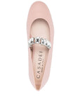 Casadei Flat shoes Pink