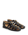 Valentino Garavani Vlogo Signature Fisherman Sandal In 20mm Calfskin