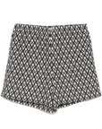 Valentino Geometric Print Shorts