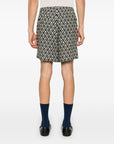 Valentino Geometric Print Shorts