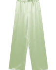 Valentino wide leg silk trousers