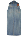 Alexander McQueen Skirts Clear Blue