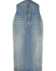 Alexander McQueen Skirts Clear Blue