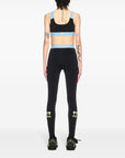 Off White Bra With Colour-Block Design