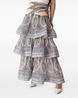 Zimmermann Skirts Clear Blue