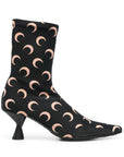 Marine Serre 60mm moon-printed jersey boots