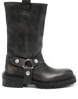 Golden Goose leather biker boots