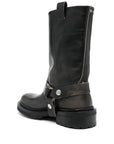 Golden Goose leather biker boots