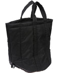 Comme Des Garcons panelled tote bag